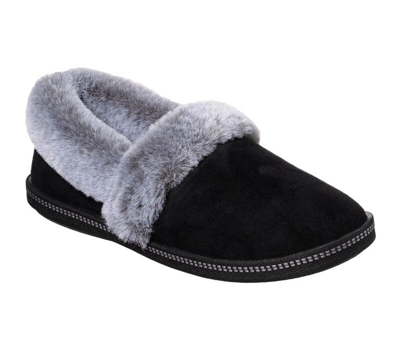Skechers Dam Svarta Platta Skor - Cozy Campfire - Team Toasty - Sverige (RONUJ-6142)
